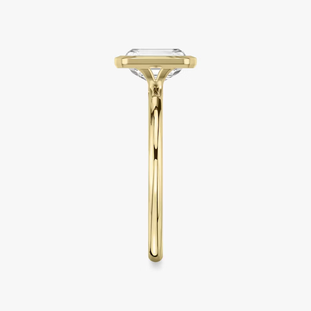 PICKUP - 18kt Yellow Gold 2.22ct D VVS1 Radiant Lab Grown Diamond Engagement Ring
