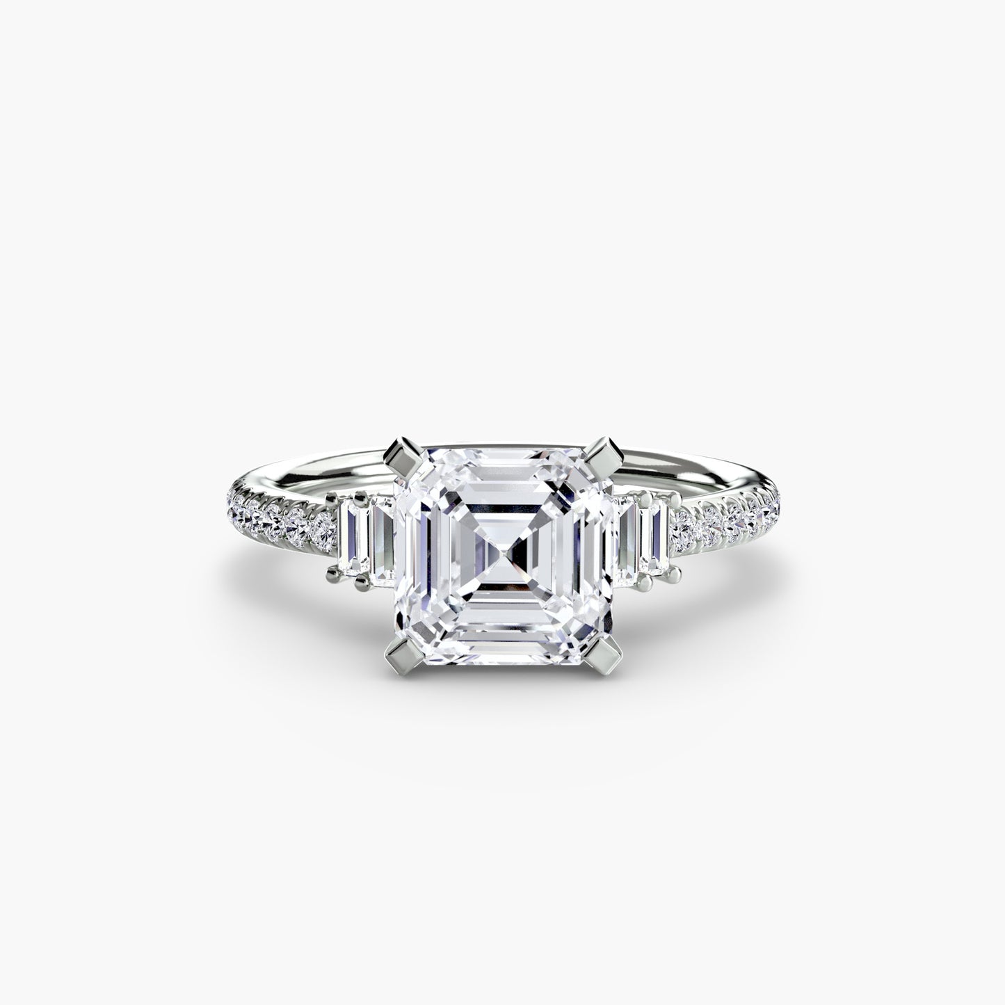 Solitaire with Pavé 4